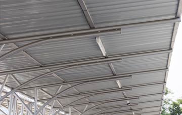 installing Burrells metal roofing